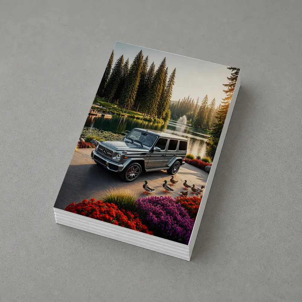 Mercedes G Class Silver SUV Lake Forest – Postcards