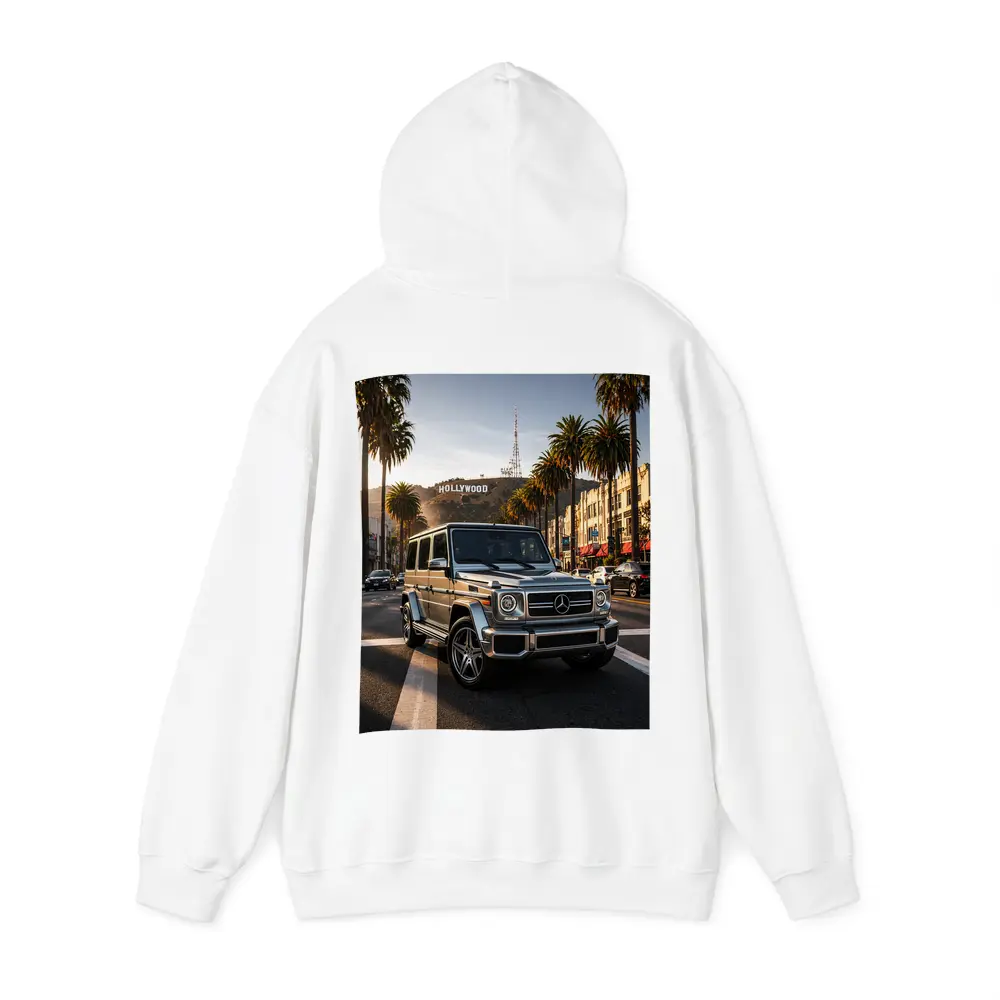 Mercedes G Wagen Hollywood Los Angeles Street – Hoodies