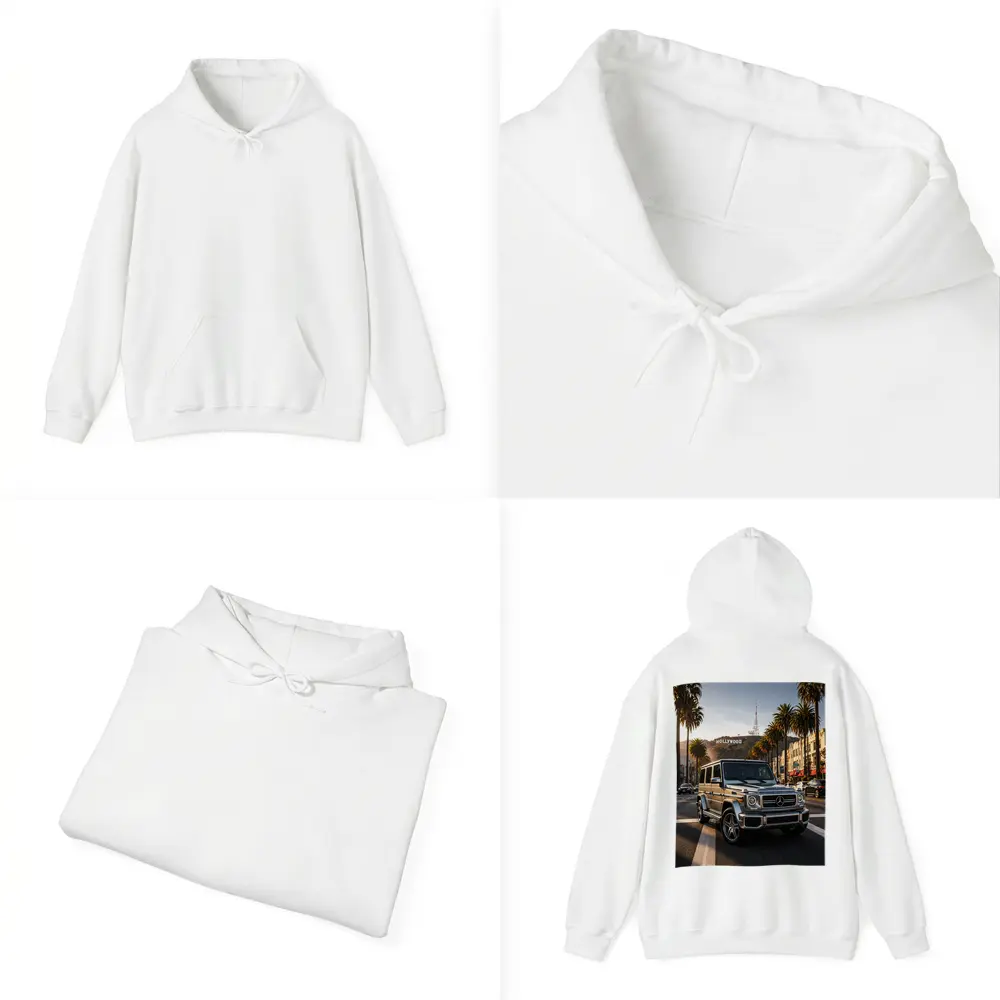 Mercedes G Wagen Hollywood Los Angeles Street – Hoodies