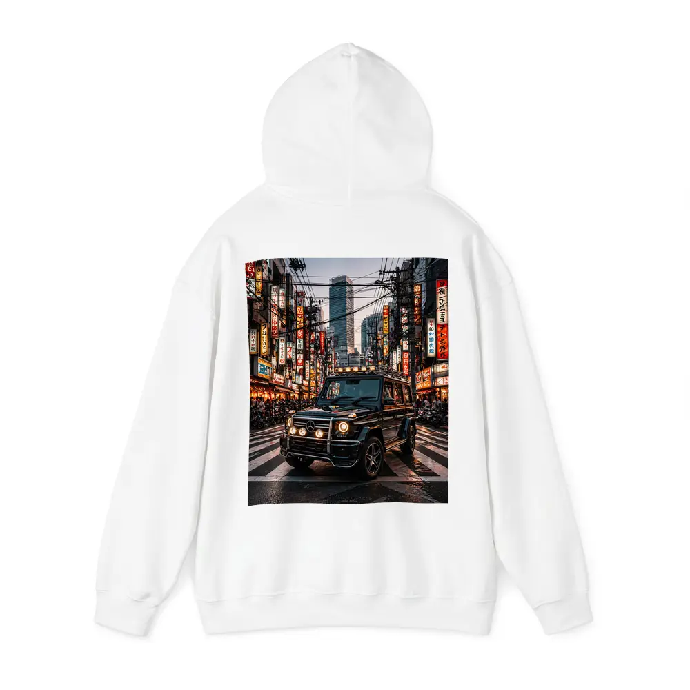 Mercedes G Wagon Tokyo Japan Night Street – Hoodies