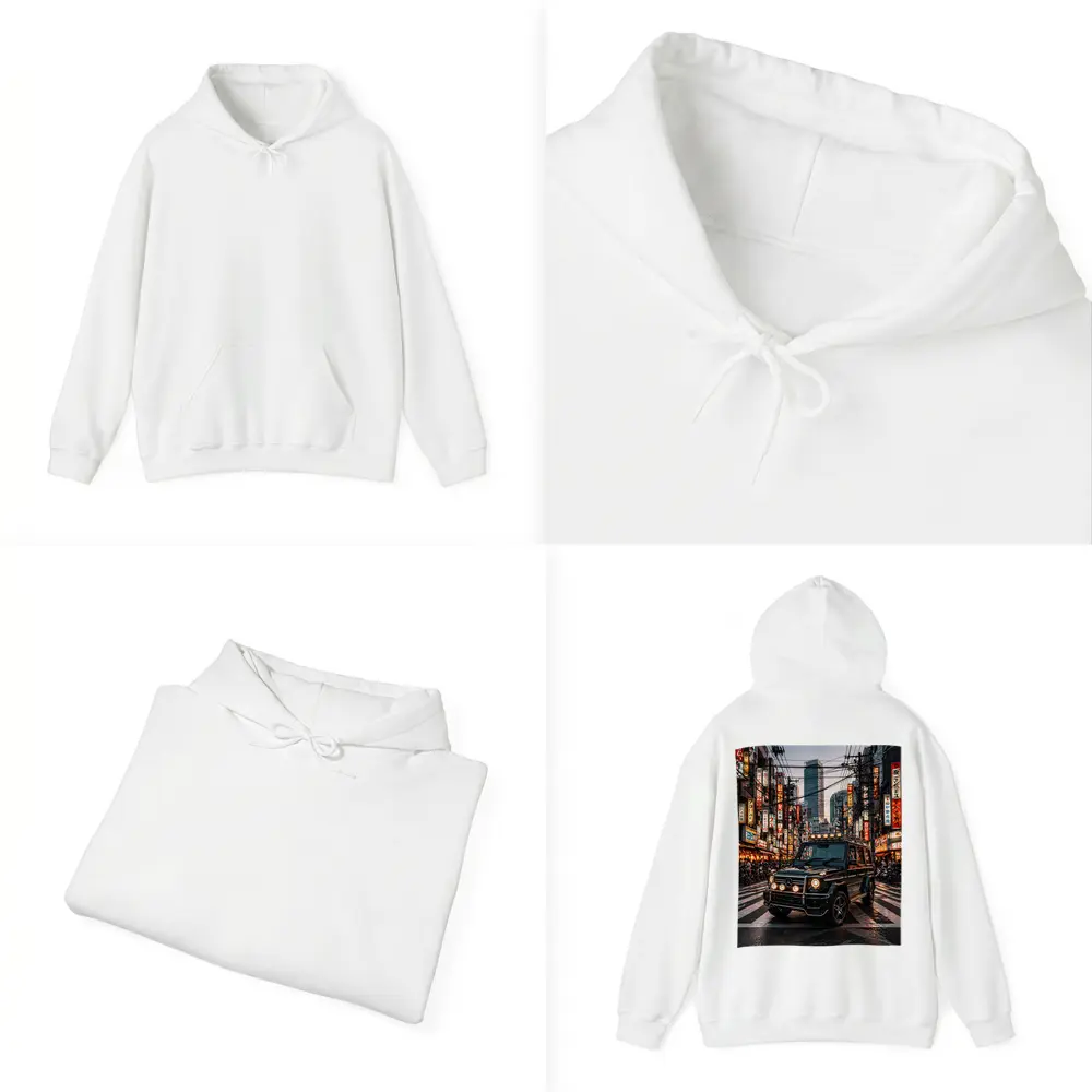 Mercedes G Wagon Tokyo Japan Night Street – Hoodies