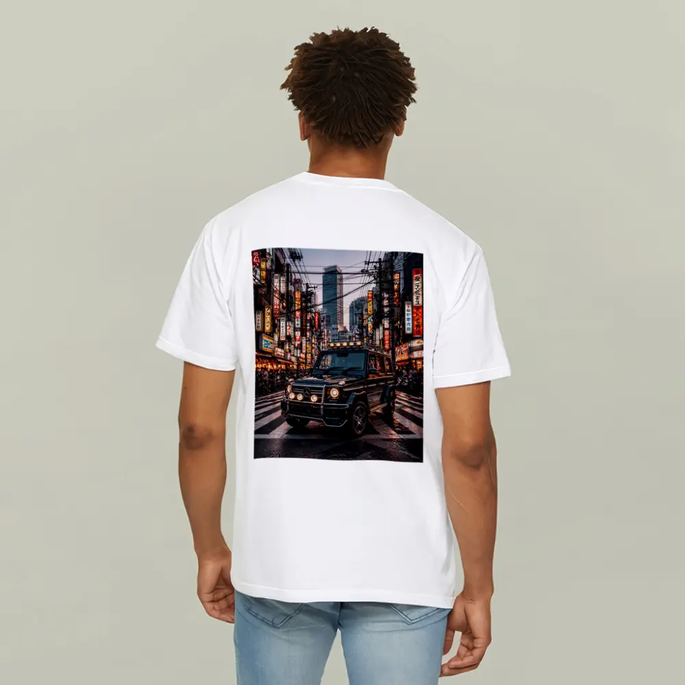 Mercedes G Wagon Tokyo Japan Night Street – T-Shirts