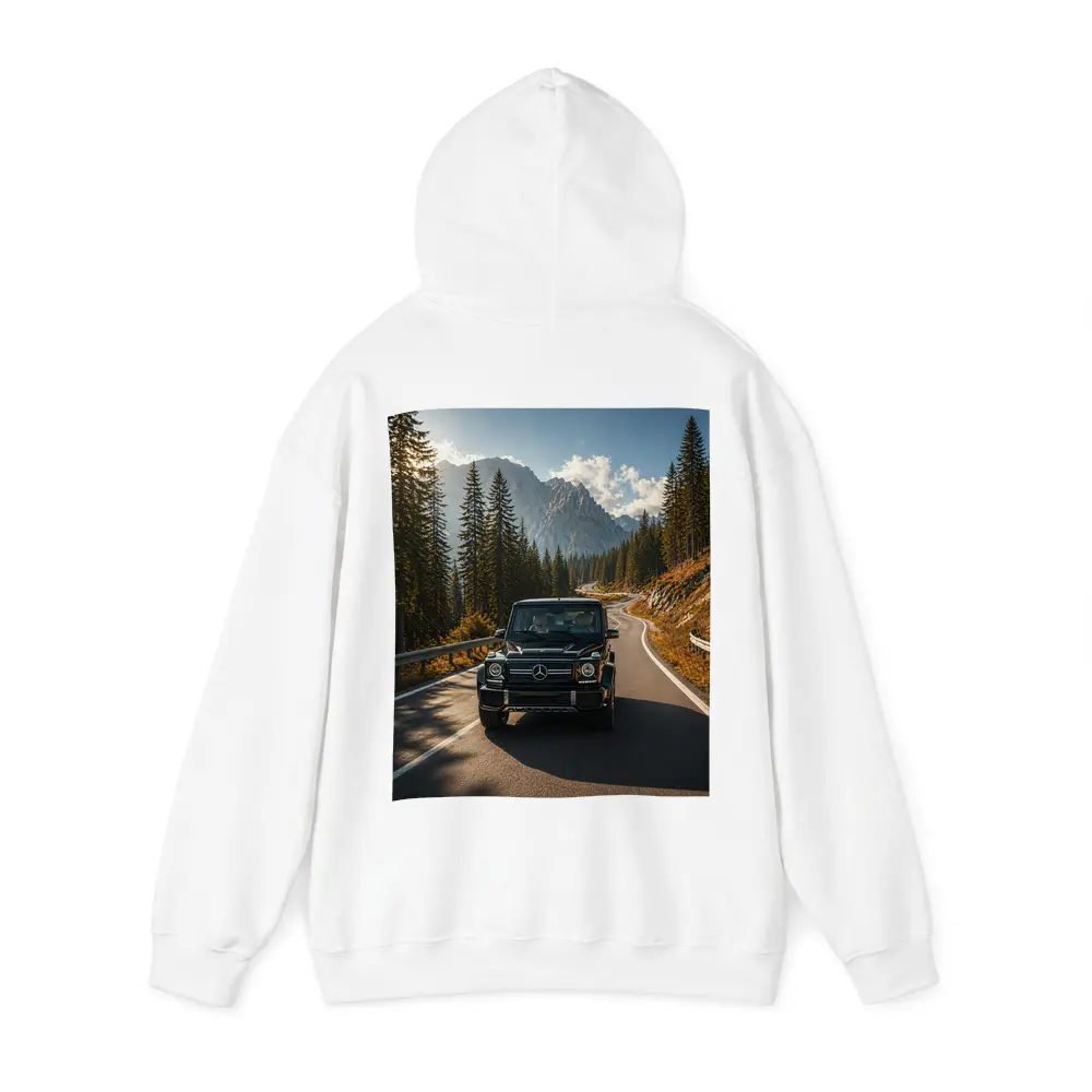 Mercedes G Wagen Black Mountain Road Drive – Hoodies