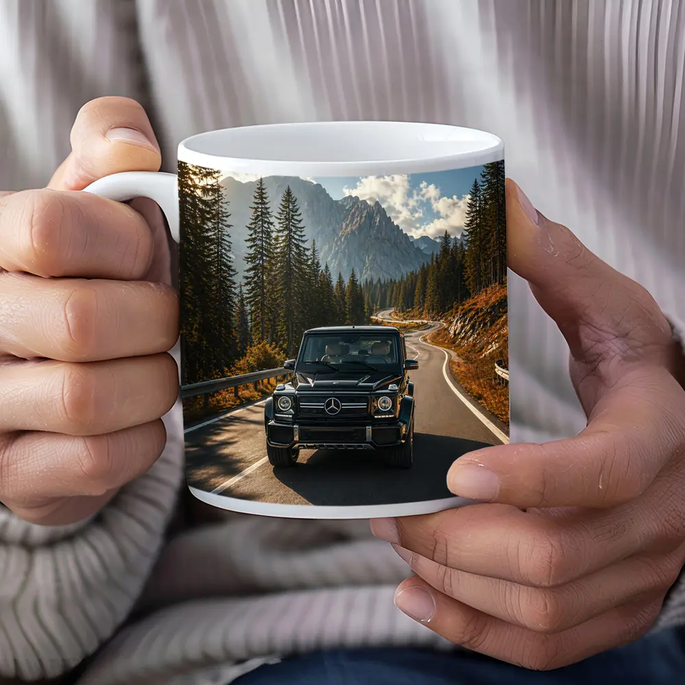 Mercedes G Wagen Black Mountain Road Drive – Mugs