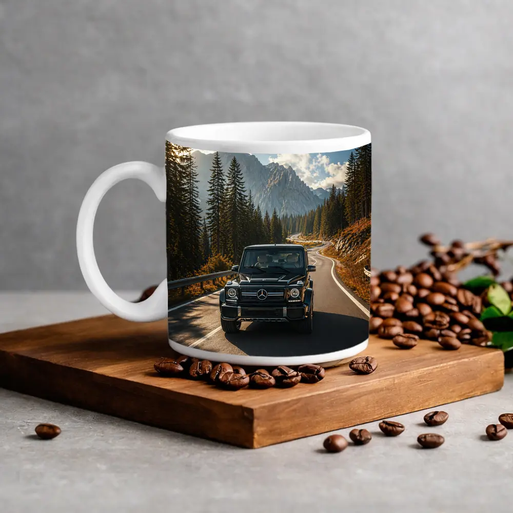Mercedes G Wagen Black Mountain Road Drive – Mugs