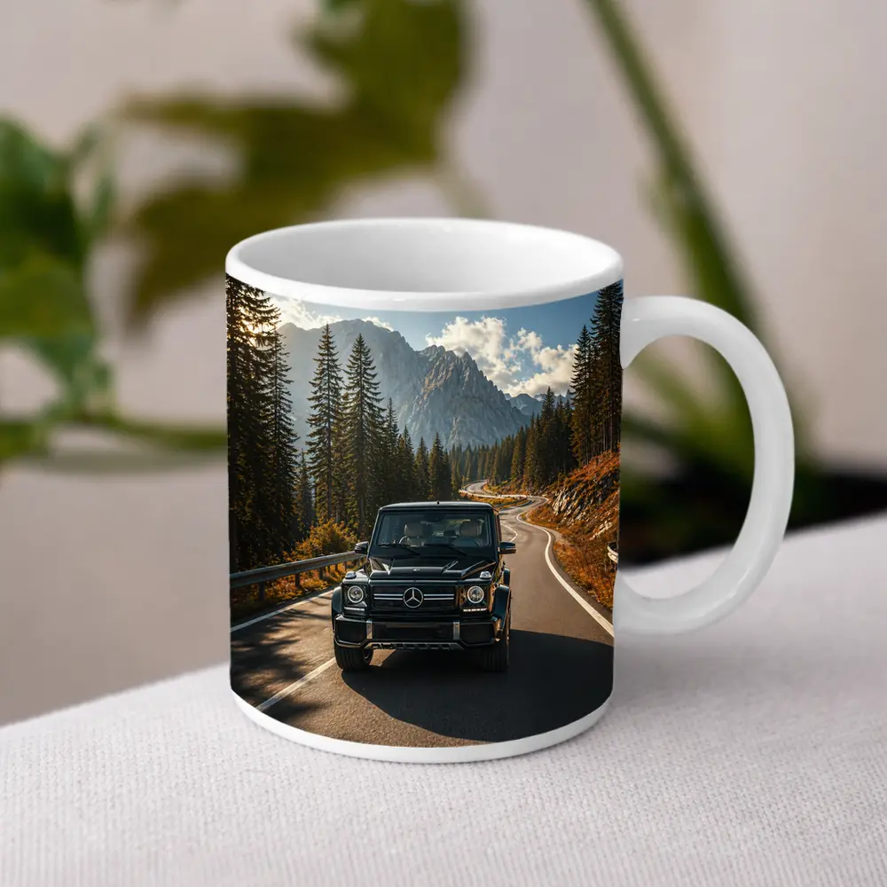 Mercedes G Wagen Black Mountain Road Drive – Mugs