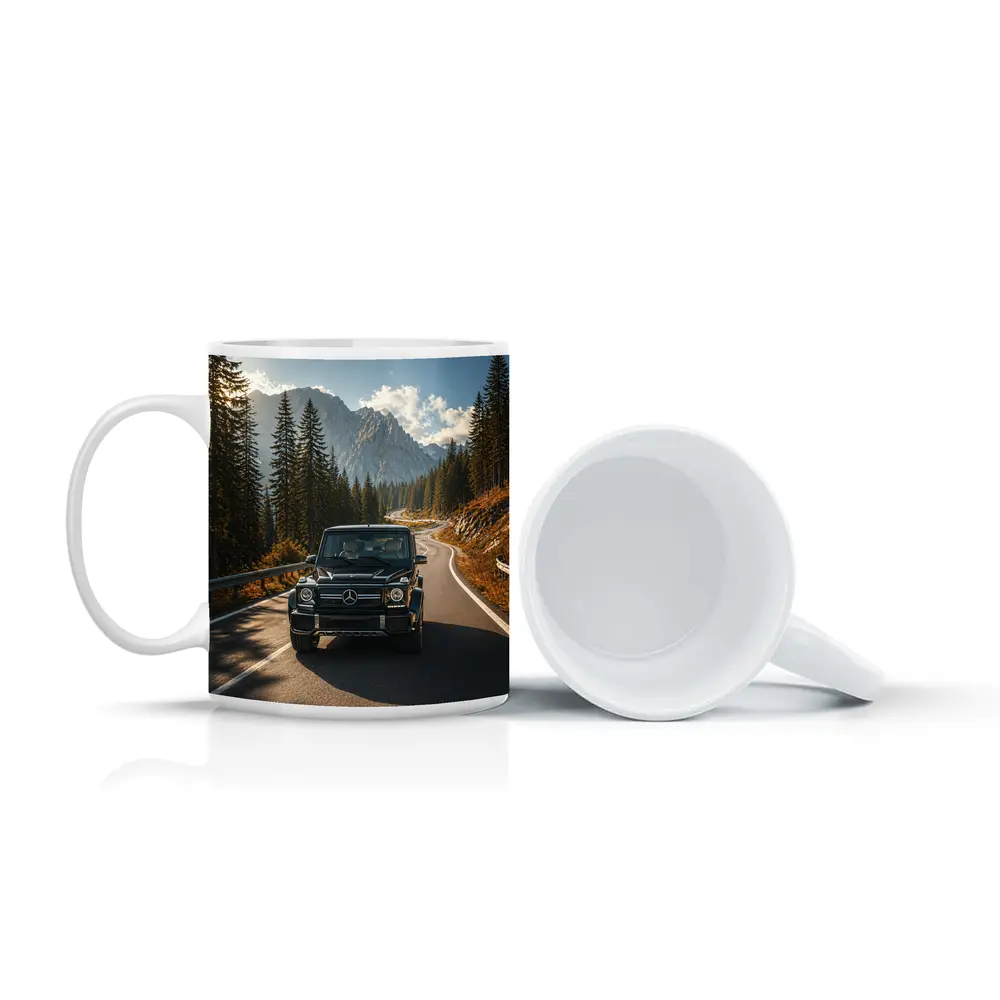 Mercedes G Wagen Black Mountain Road Drive – Mugs