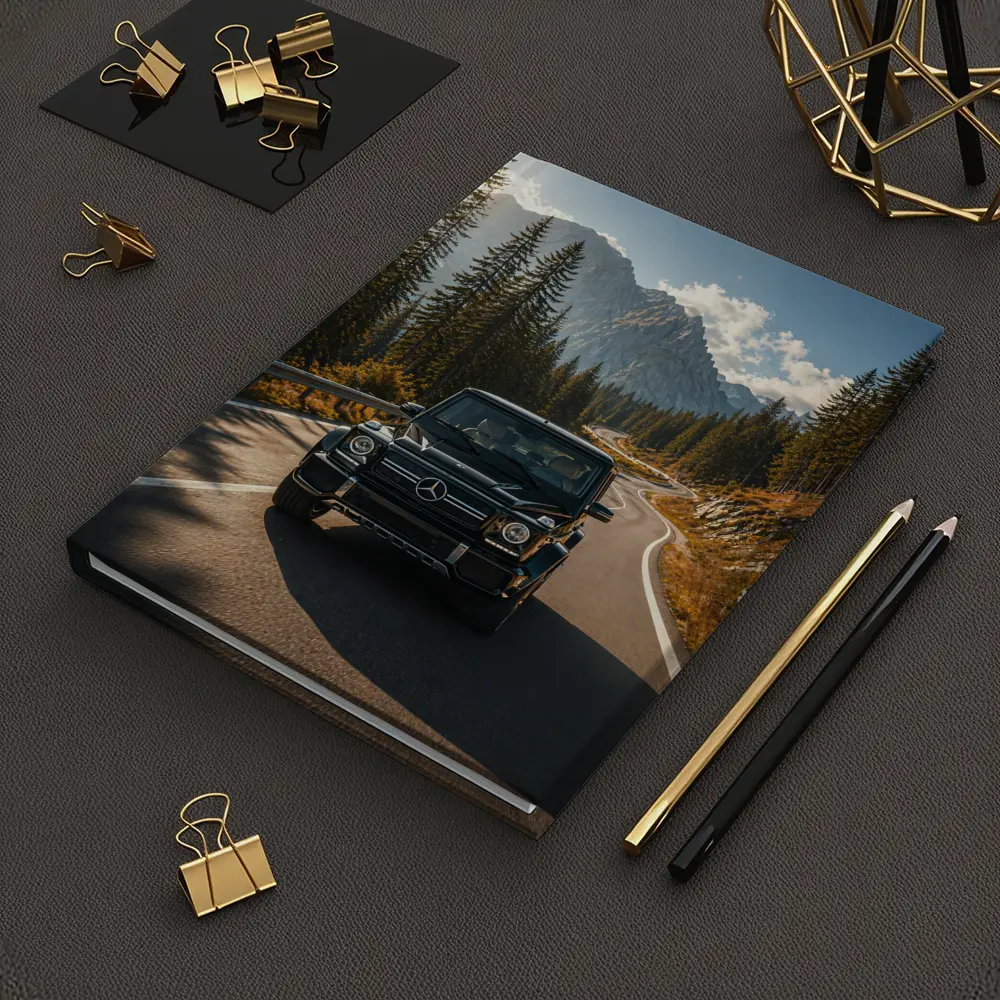 Mercedes G Wagen Black Mountain Road Drive – Notebooks
