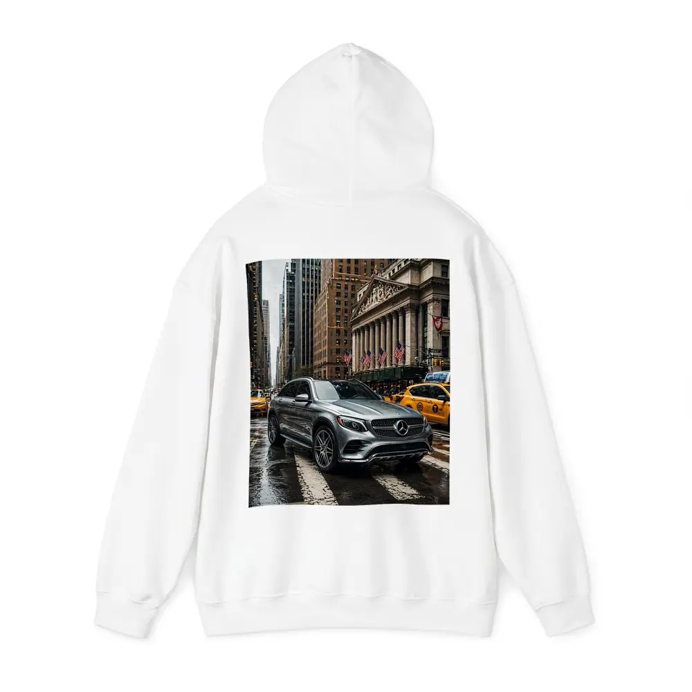 Mercedes Benz GLC Rainy New York Street – Hoodies