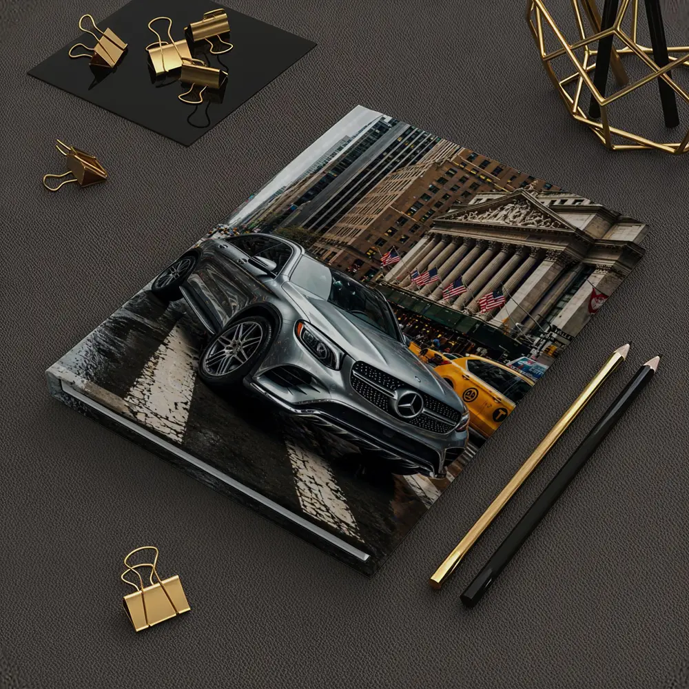 Mercedes Benz GLC Rainy New York Street – Notebooks