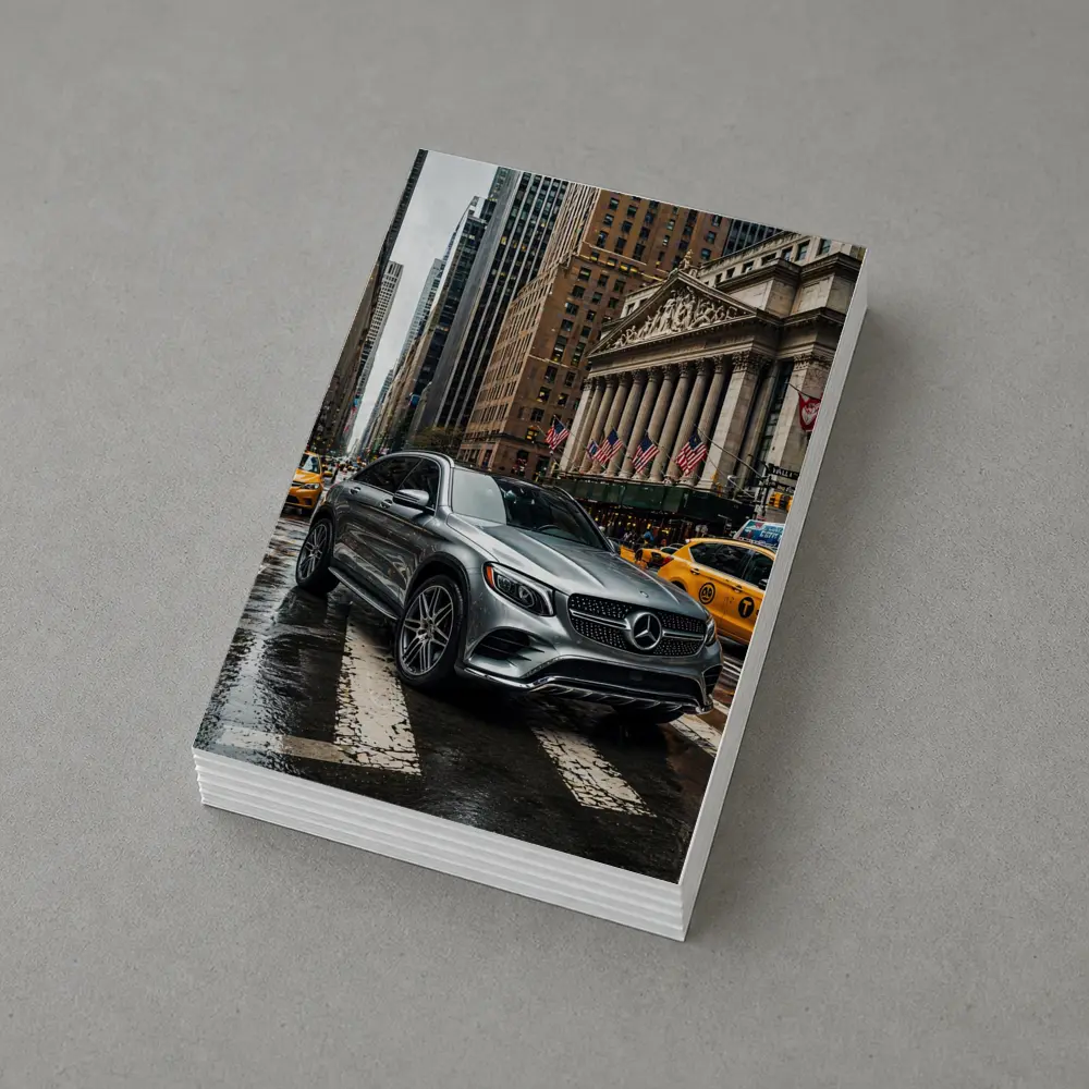 Mercedes Benz GLC Rainy New York Street – Postcards