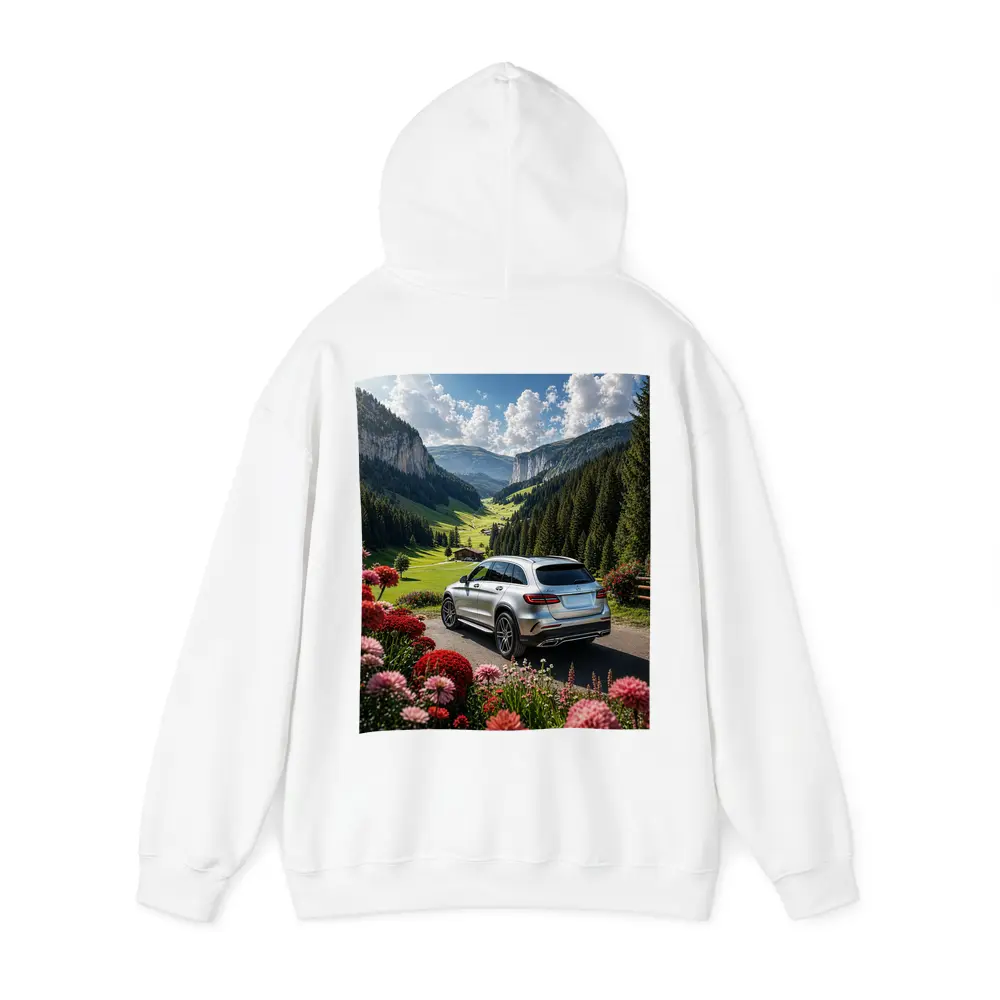 Mercedes Benz GLC Silver Alpine Valley Drive – Hoodies