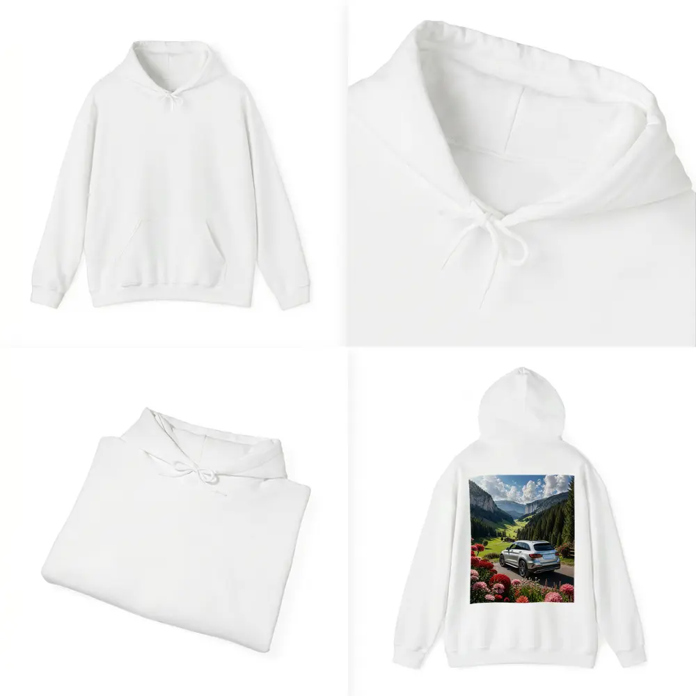 Mercedes Benz GLC Silver Alpine Valley Drive – Hoodies