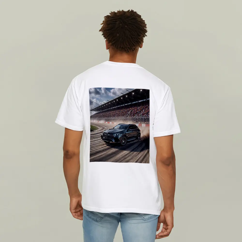 Mercedes Benz GLE Drifting Race Track Crowd – T-Shirts