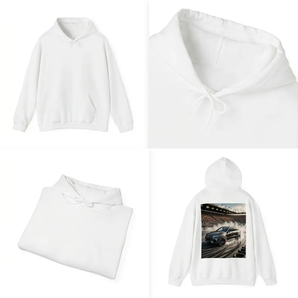 Mercedes GLE AMG Burnout Packed Stadium Track – Hoodies