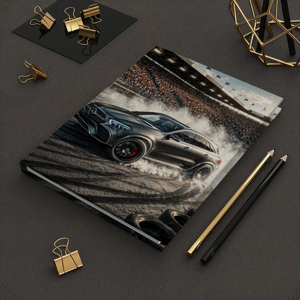 Mercedes GLE AMG Burnout Packed Stadium Track – Notebooks