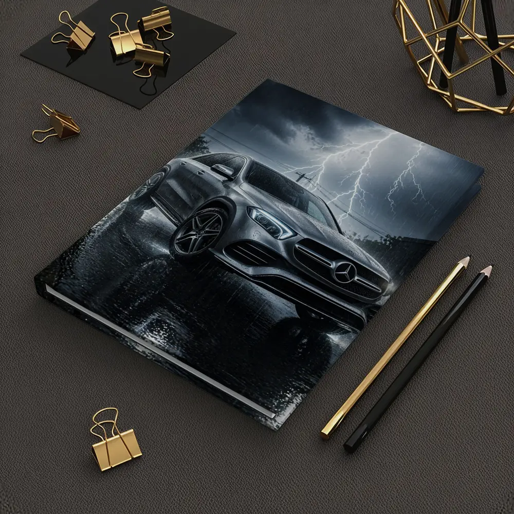 Mercedes Benz GLE Storm Lightning Rain – Notebooks