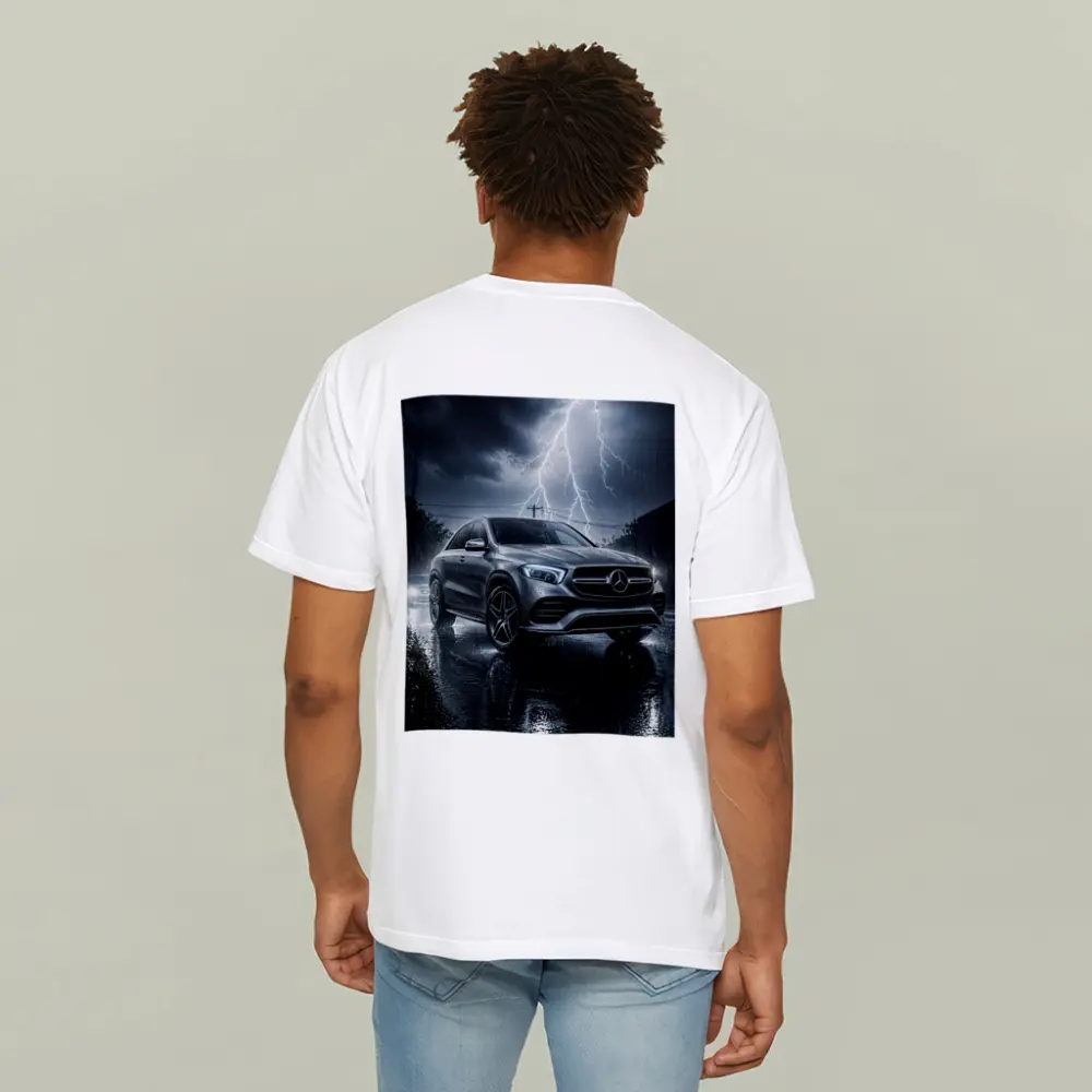 Mercedes Benz GLE Storm Lightning Rain – T-Shirts