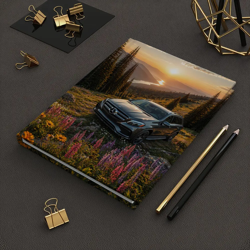 Mercedes Benz GLS Mountain Wildflower Sunset – Notebooks