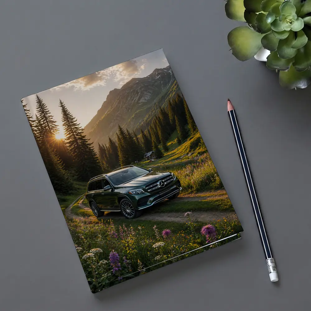 Mercedes Benz GLS Mountain Valley Sunset – Notebooks
