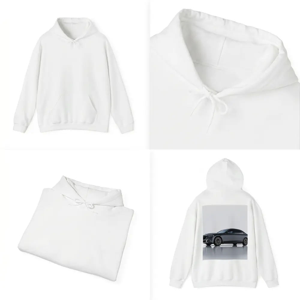 Mercedes Maybach S Class Gray Studio Shot – Hoodies