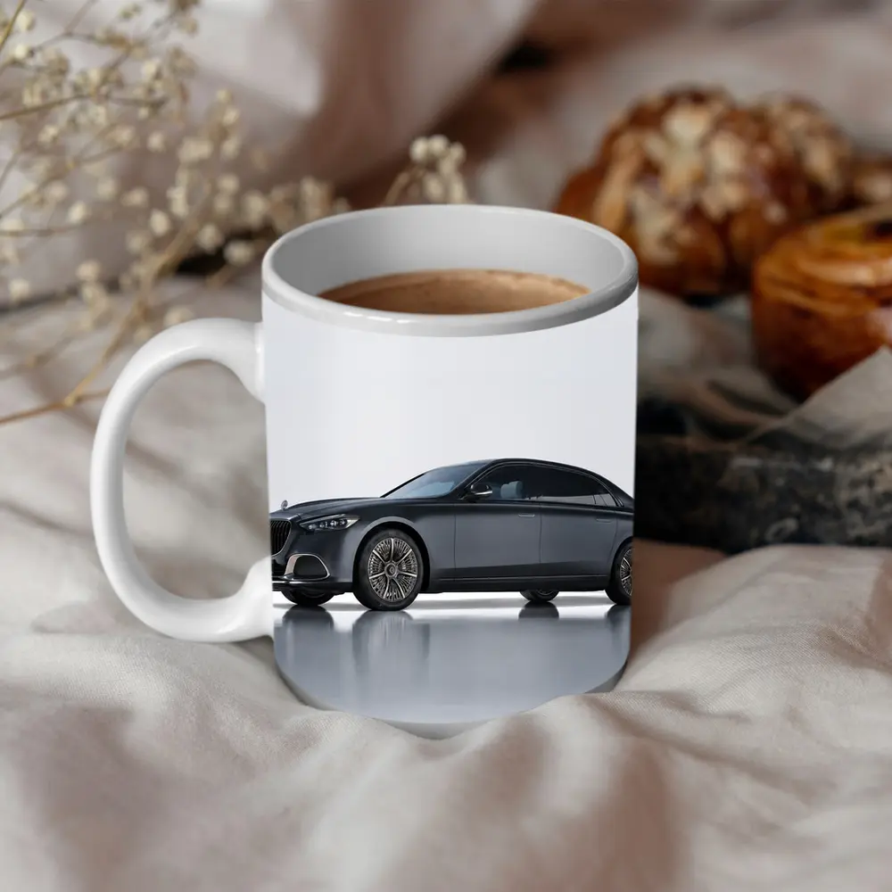 Mercedes Maybach S Class Gray Studio Shot – Mugs