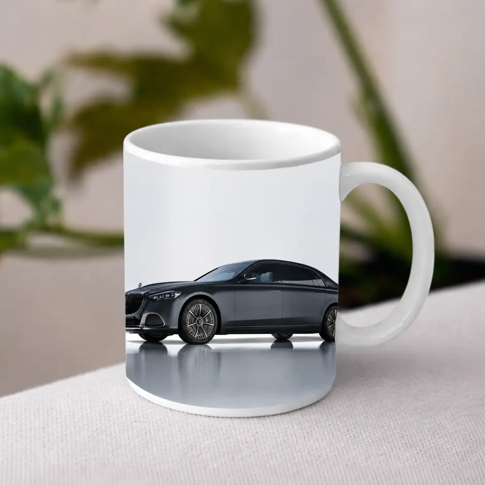 Mercedes Maybach S Class Gray Studio Shot – Mugs