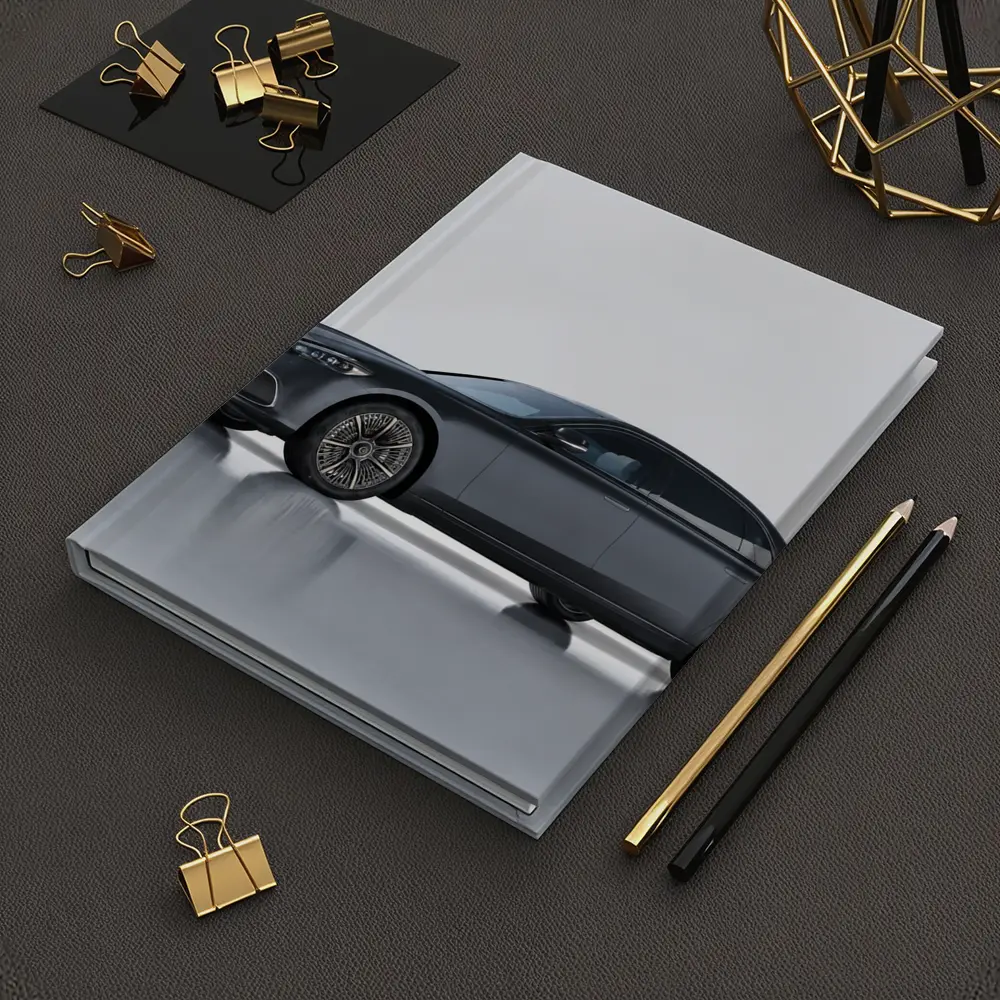 Mercedes Maybach S Class Gray Studio Shot – Notebooks