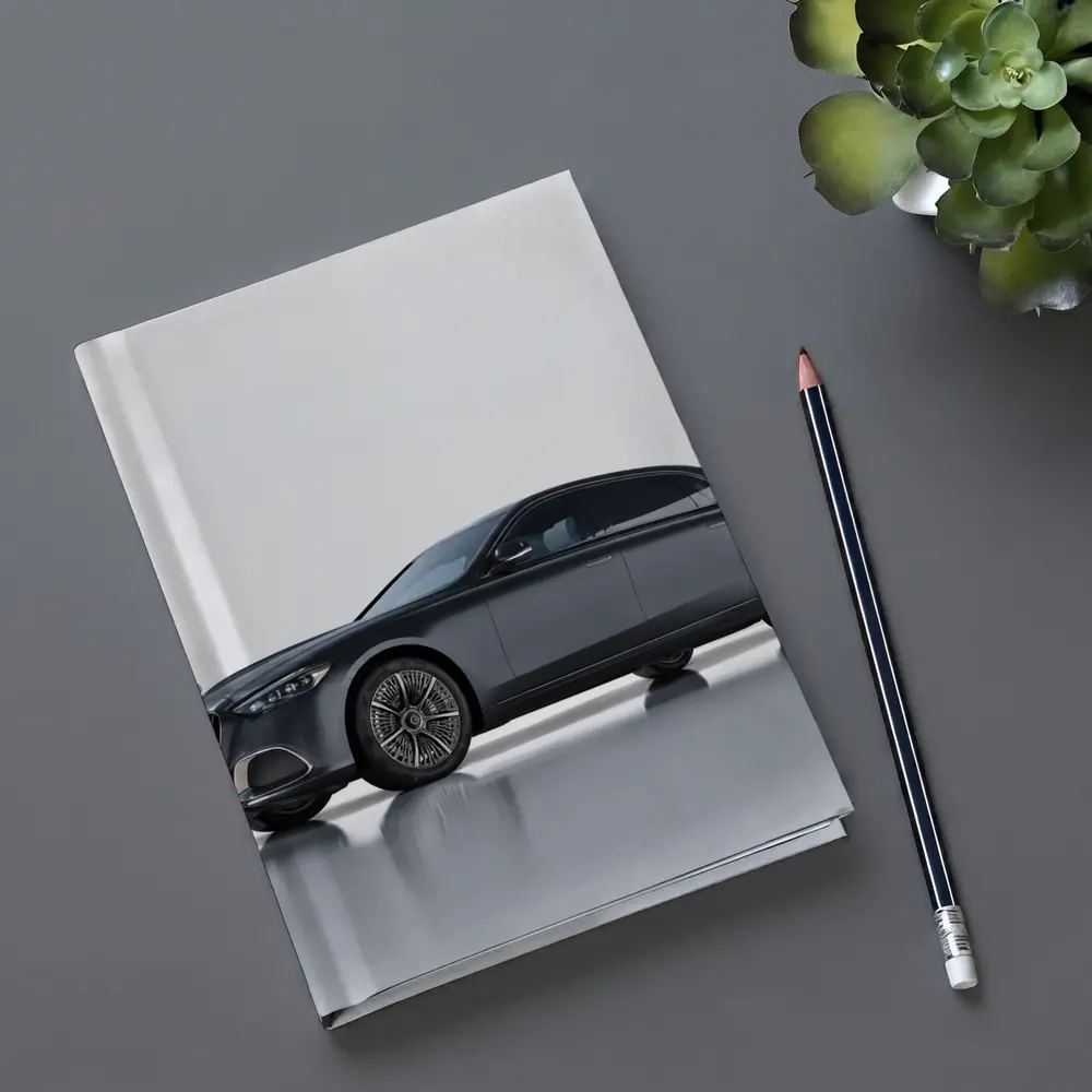 Mercedes Maybach S Class Gray Studio Shot – Notebooks