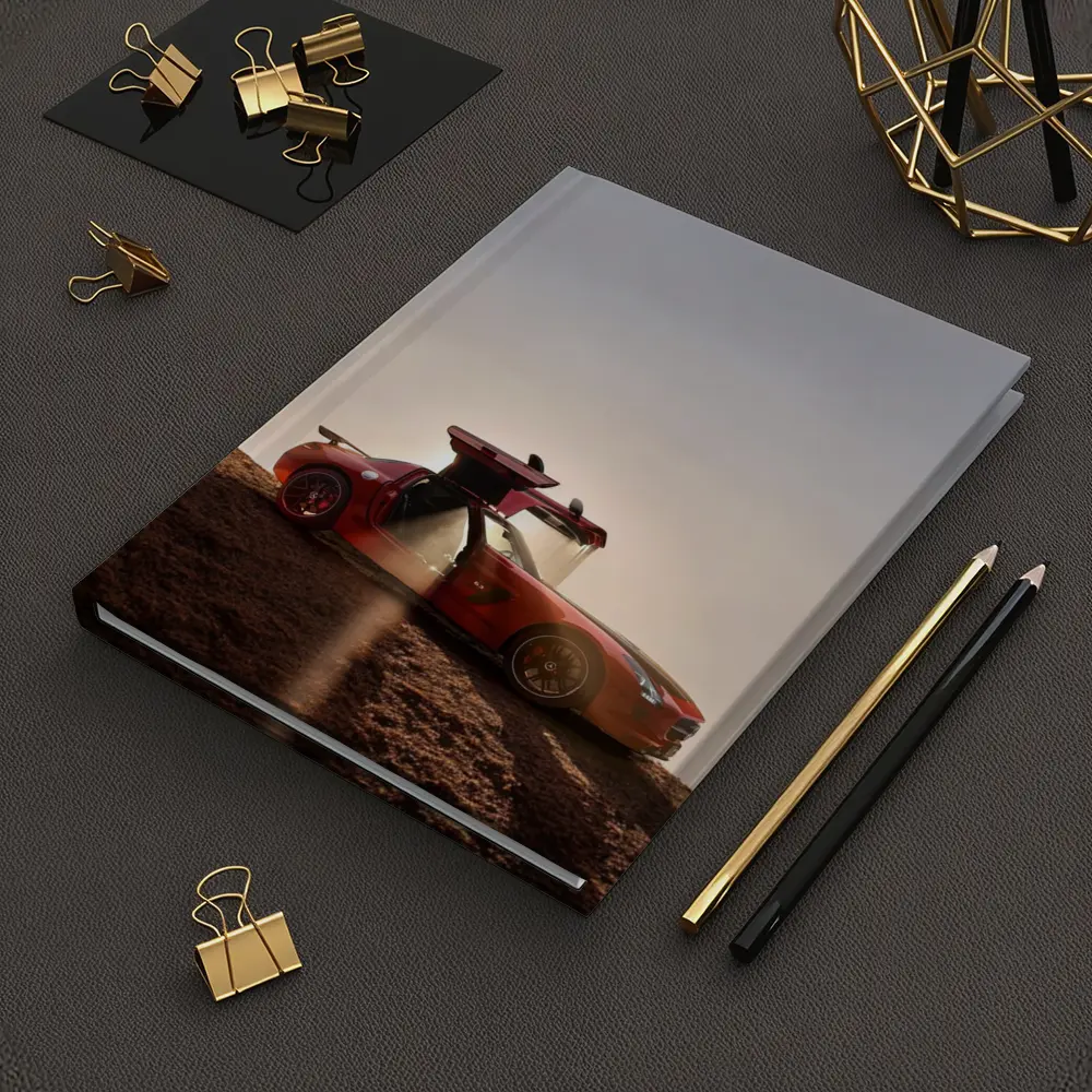 Mercedes SLS AMG Red Desert Gullwing – Notebooks