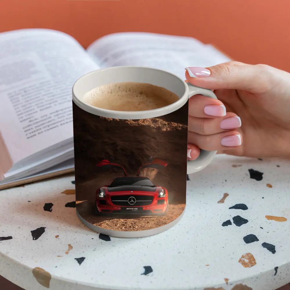 Mercedes SLS AMG Gullwing Desert Canyon – Mugs