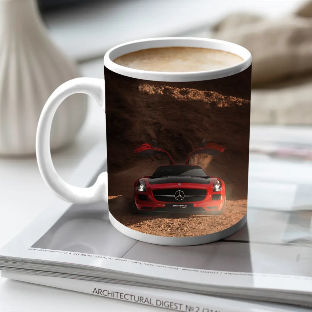 Mercedes SLS AMG Gullwing Desert Canyon – Mugs