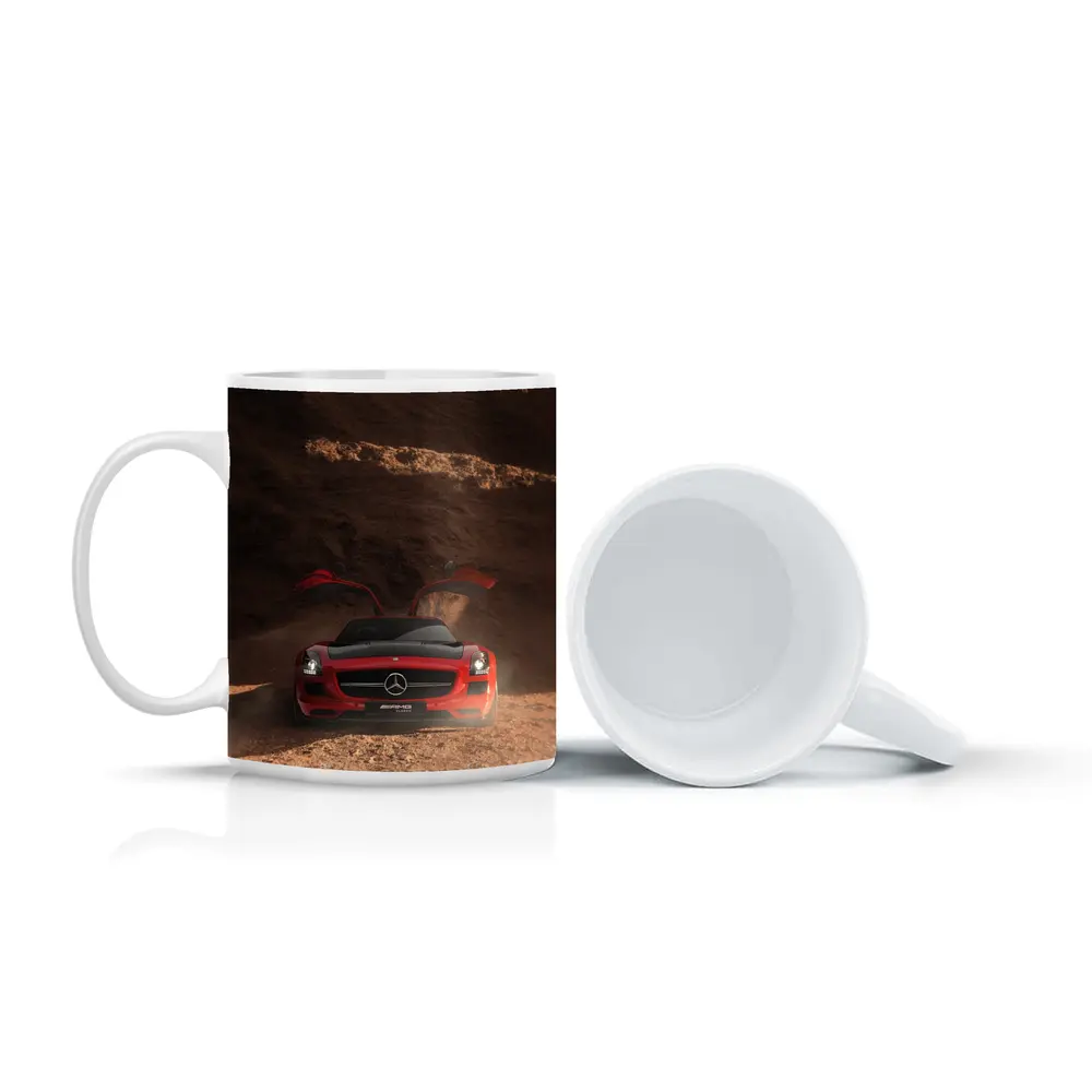 Mercedes SLS AMG Gullwing Desert Canyon – Mugs