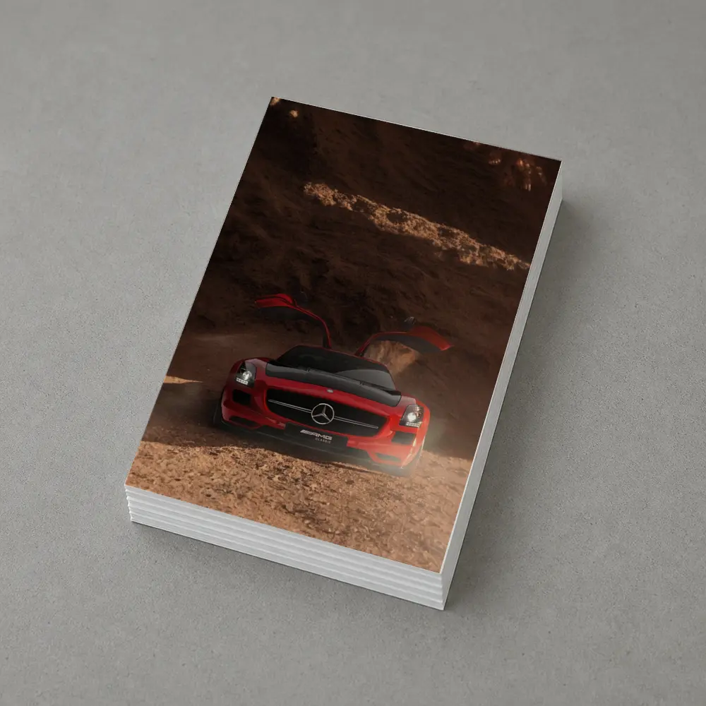 Mercedes SLS AMG Gullwing Desert Canyon – Postcards
