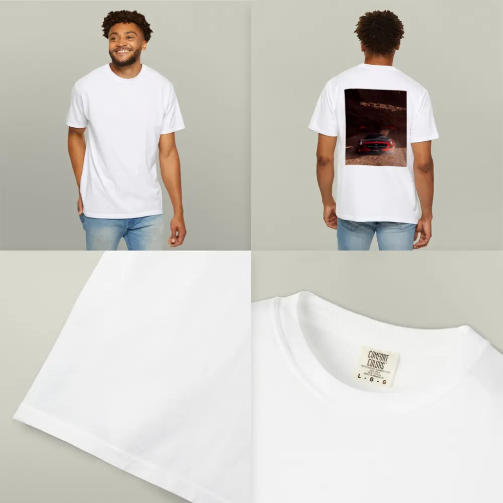 Mercedes SLS AMG Gullwing Desert Canyon – T-Shirts