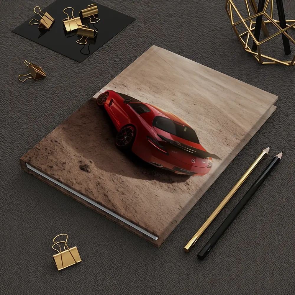 Mercedes SLS AMG Red Desert Sand – Notebooks