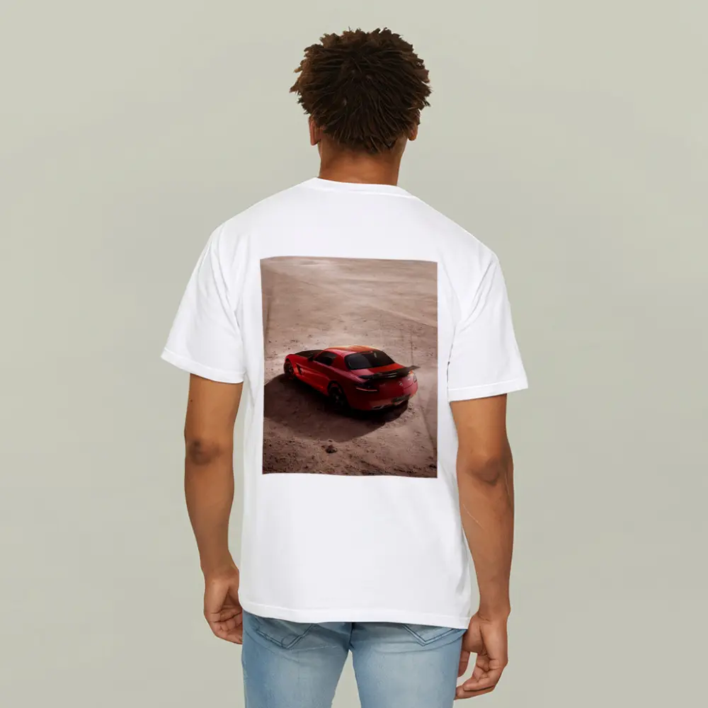 Mercedes SLS AMG Red Desert Sand – T-Shirts
