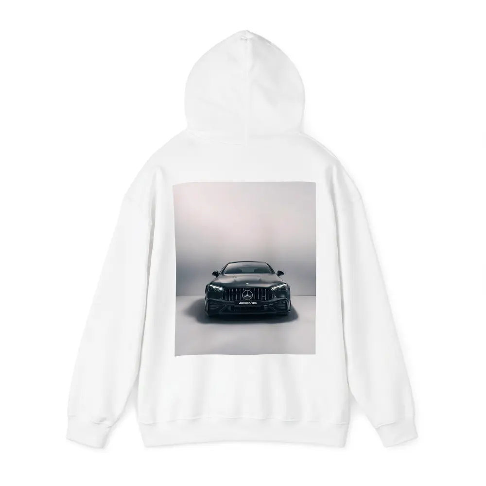Mercedes AMG Black Coupe Studio Front View – Hoodies