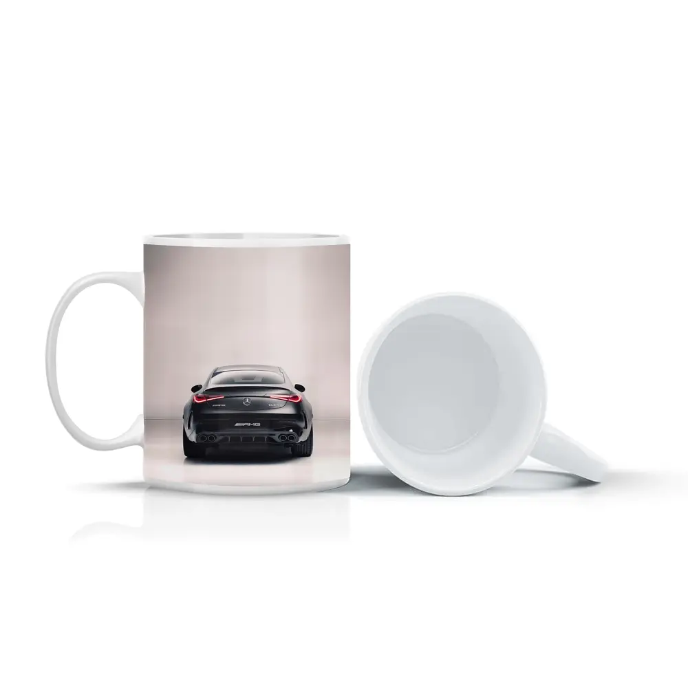 Mercedes AMG CLE Rear View Dark Studio – Mugs