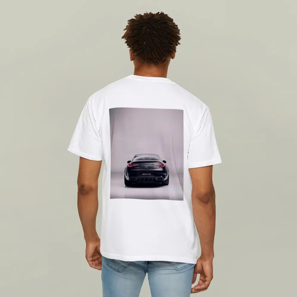 Mercedes AMG CLE Rear View Dark Studio – T-Shirts
