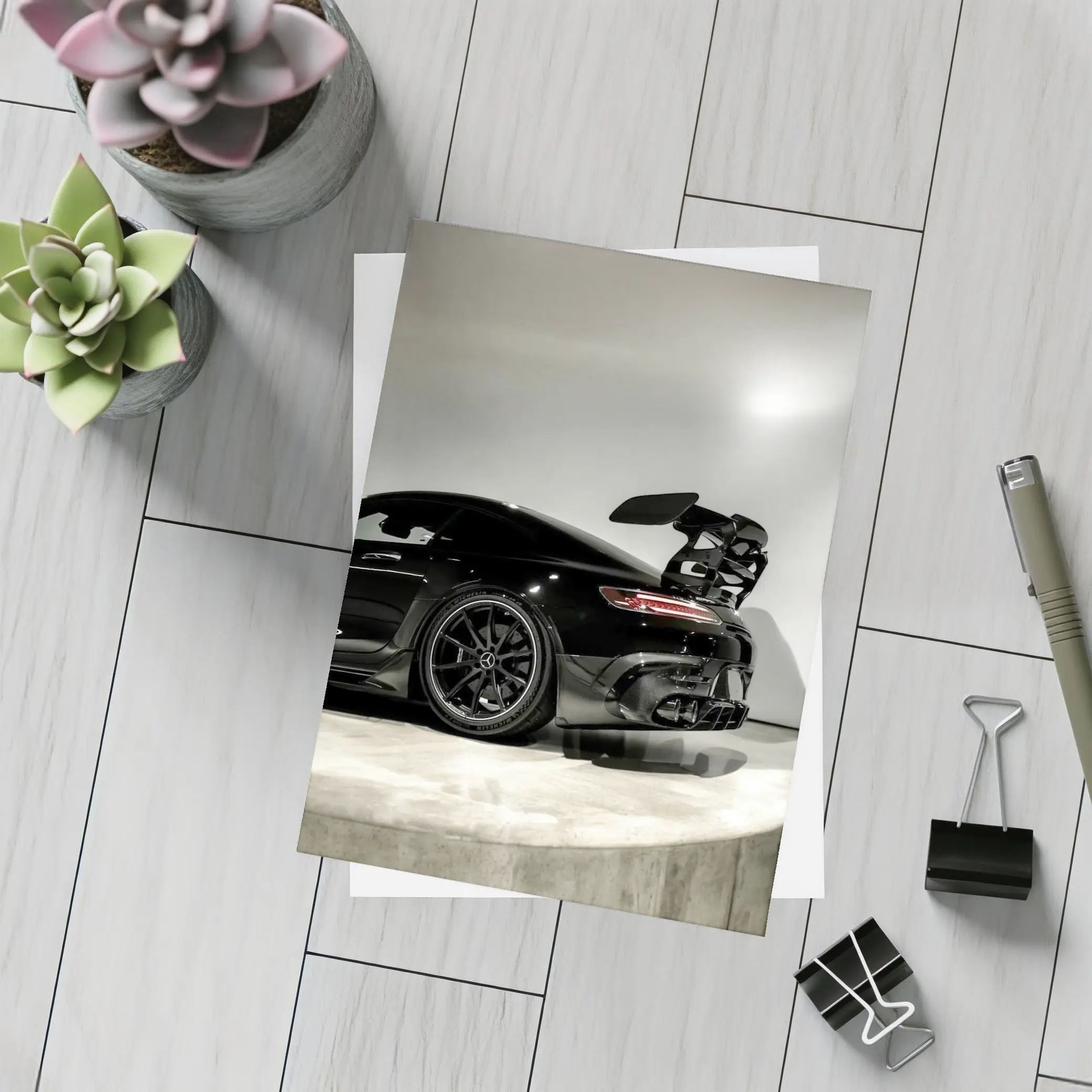 Mercedes AMG GT Black Series Studio Shot – Postcards
