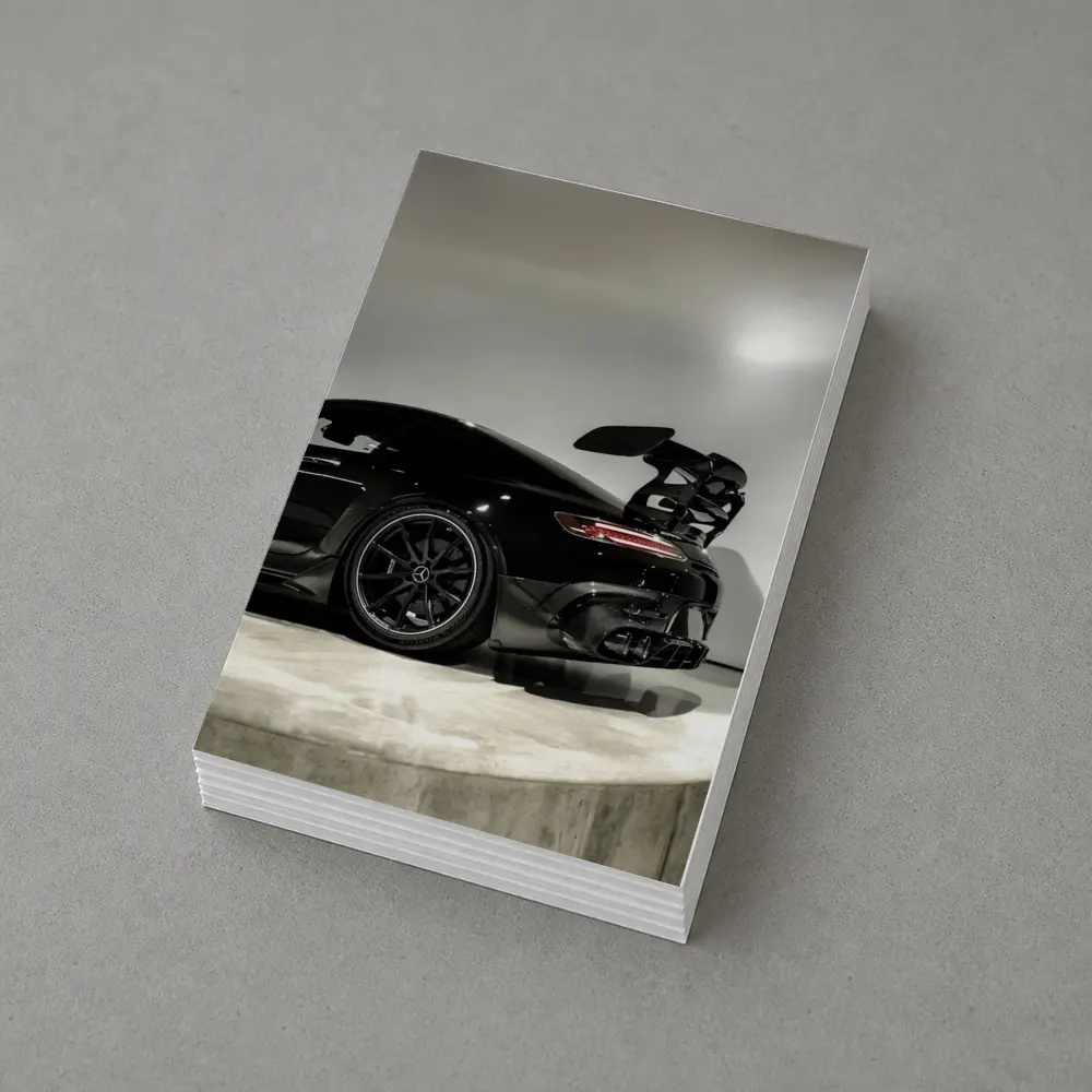 Mercedes AMG GT Black Series Studio Shot – Postcards