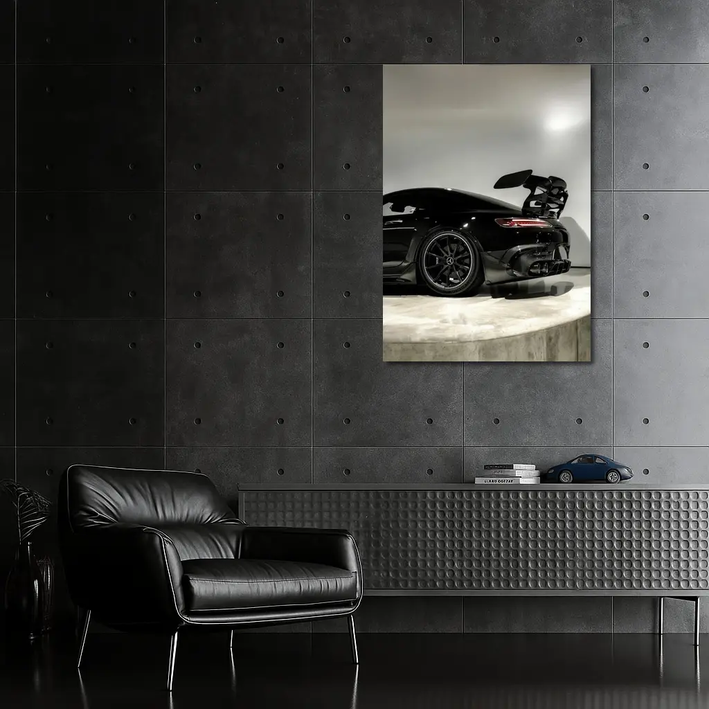Mercedes AMG GT Black Series Studio Shot – Wall Art