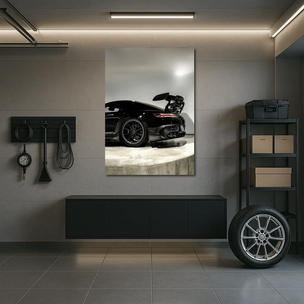 Mercedes AMG GT Black Series Studio Shot – Wall Art