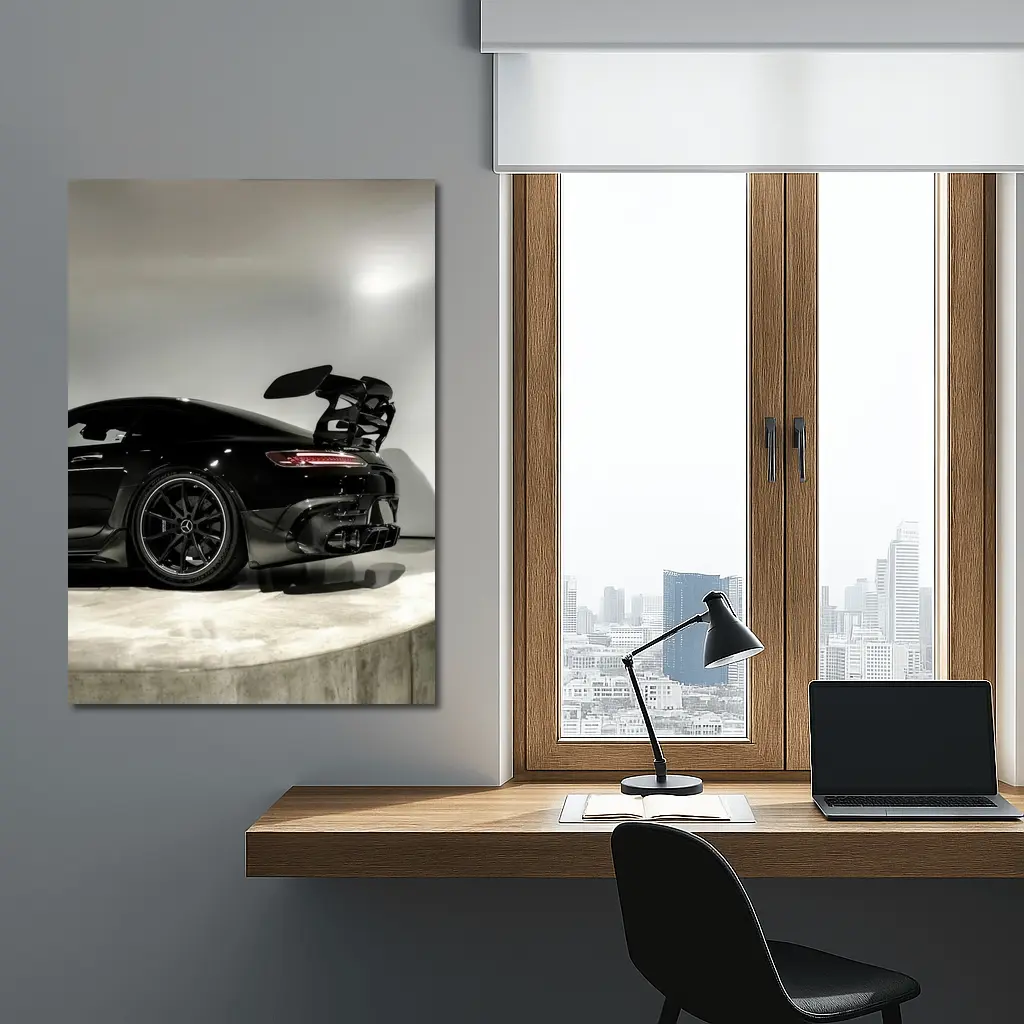 Mercedes AMG GT Black Series Studio Shot – Wall Art