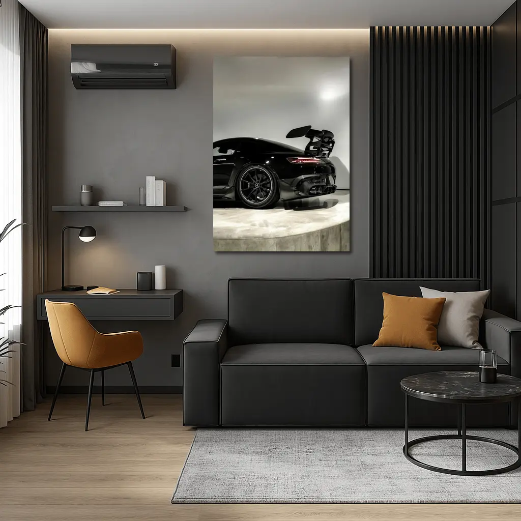 Mercedes AMG GT Black Series Studio Shot – Wall Art