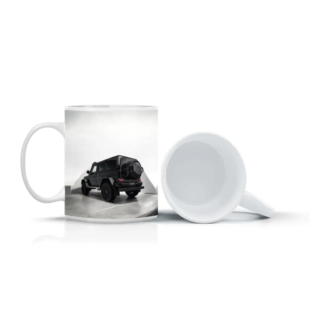 Mercedes G Class Black SUV Studio Shot – Mugs