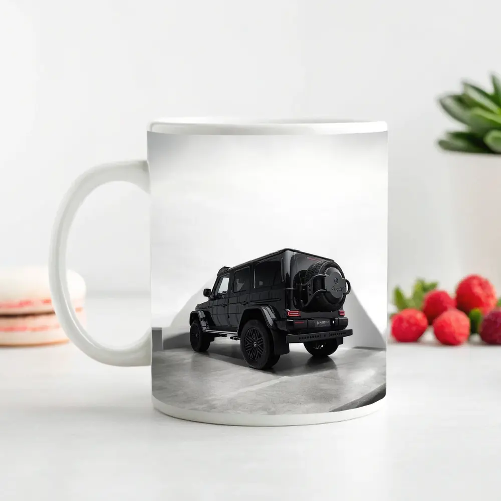 Mercedes G Class Black SUV Studio Shot – Mugs