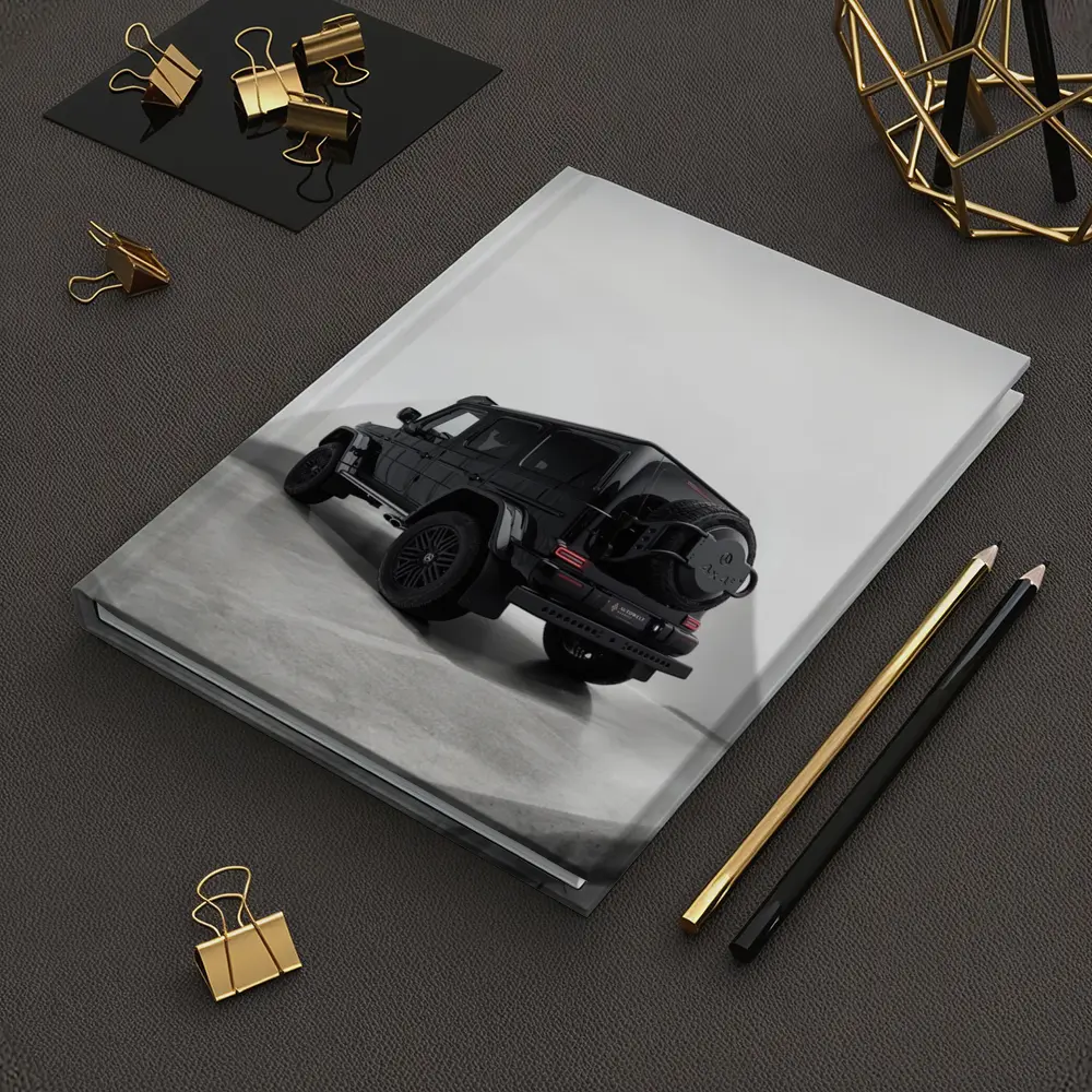 Mercedes G Class Black SUV Studio Shot – Notebooks