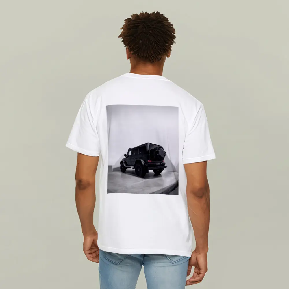 Mercedes G Class Black SUV Studio Shot – T-Shirts